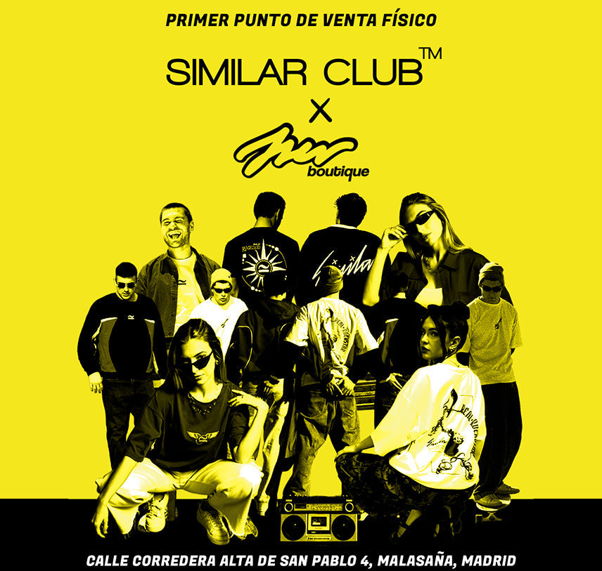 SIMILAR CLUB llega a Madrid: nuestro primer punto de venta físico en Malasaña