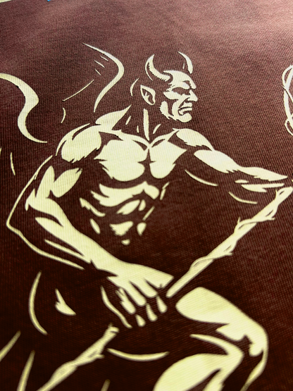 Camiseta Marrón Oversized - Dualidad