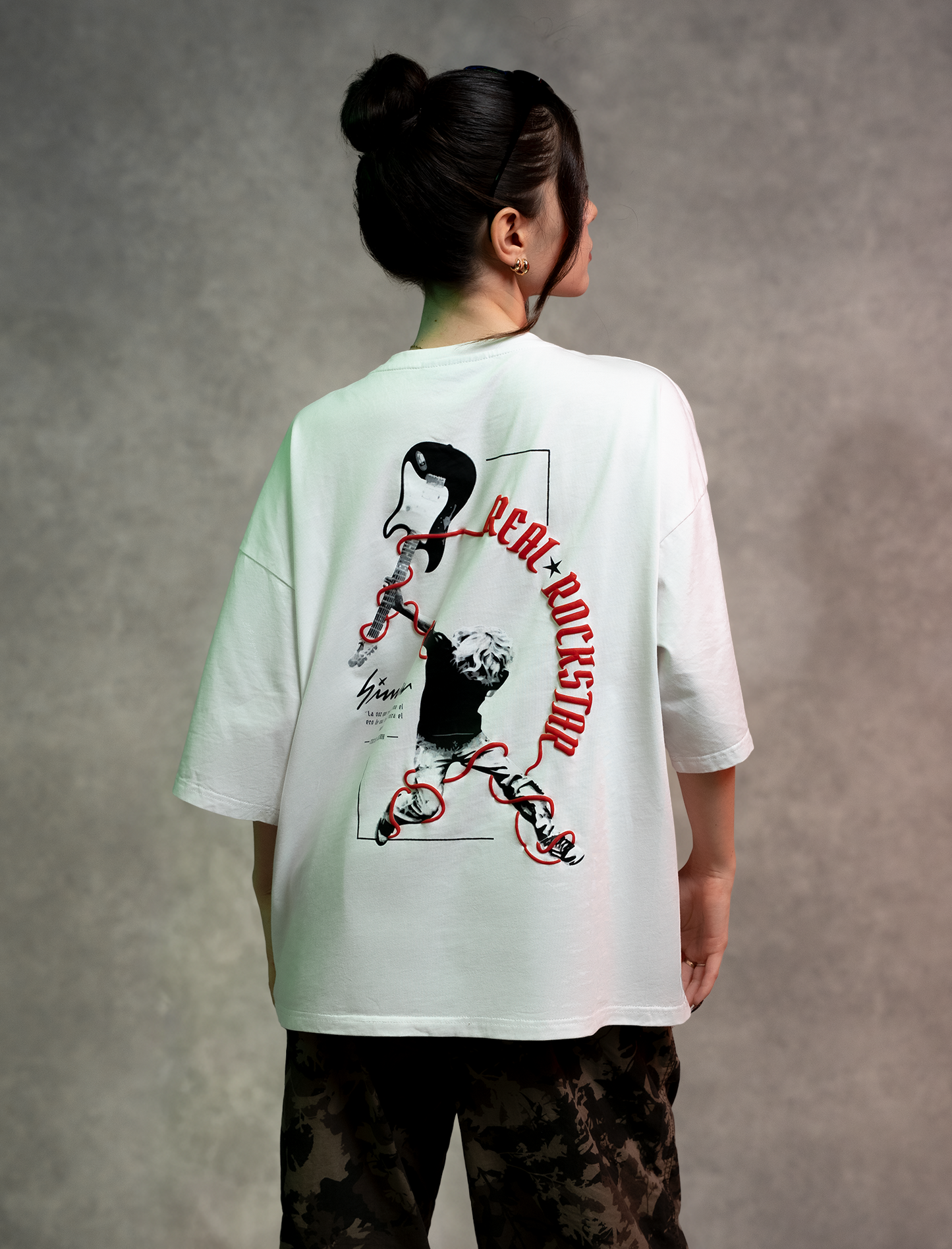 Camiseta Manga Corta - Real Rockstar