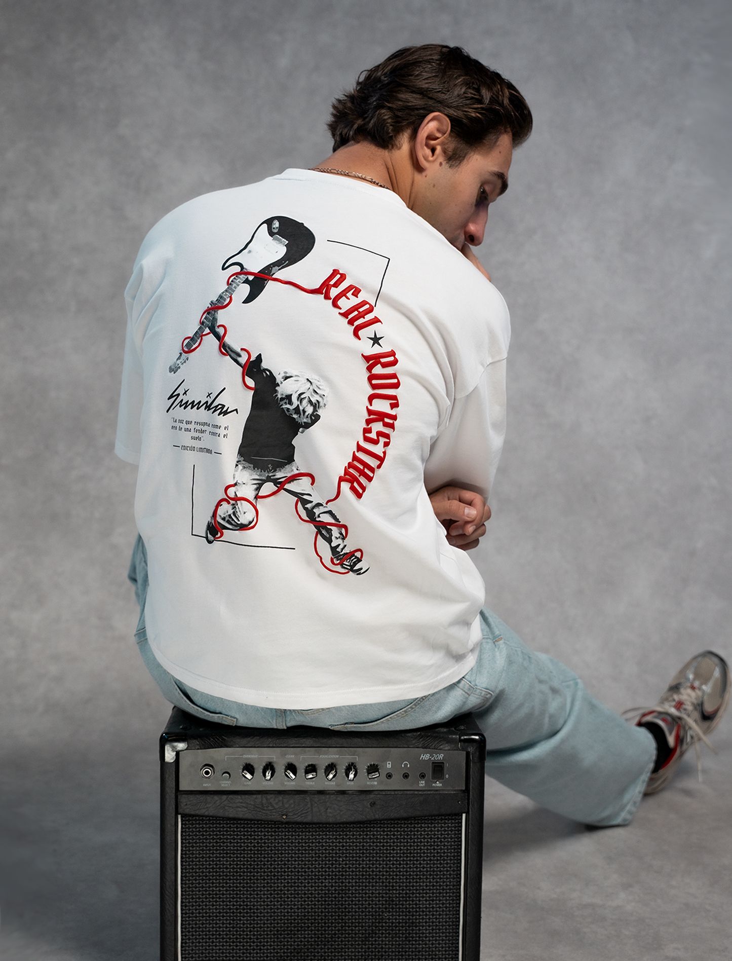 Camiseta Manga Corta - Real Rockstar