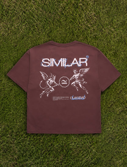 Camiseta Marrón Oversized - Dualidad