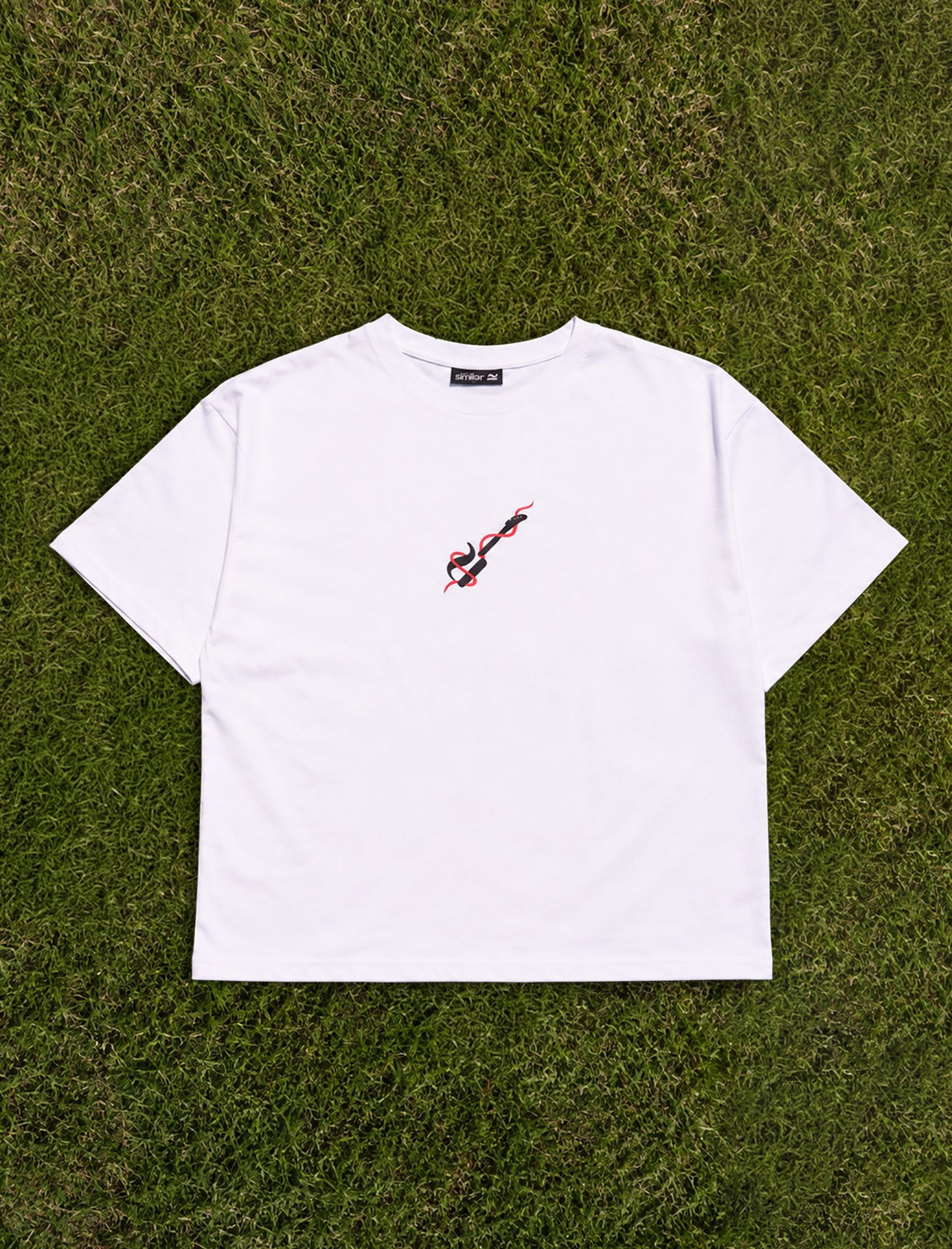 Camiseta Blanca Oversized - Real Rockstar